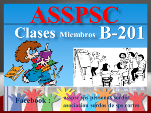 ASSPSC Clases Miembros SORDOS